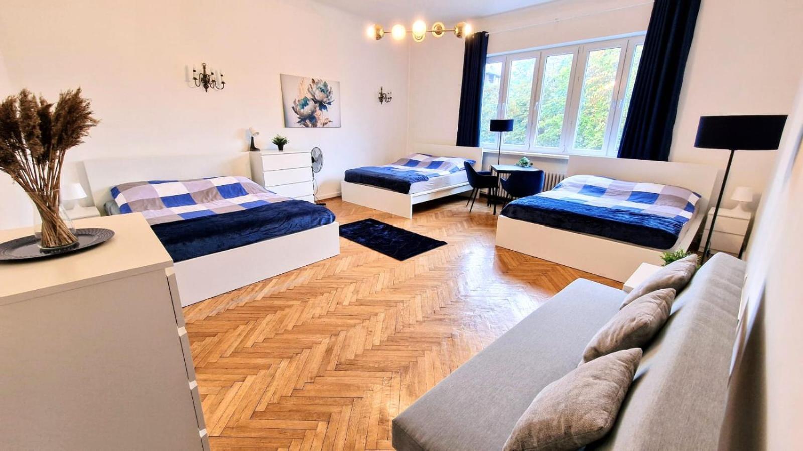 Unikatowe !Sienkiewicza Park Apartament 116 M Off Piotrkowska 3 Bedrooms Łódź Buitenkant foto