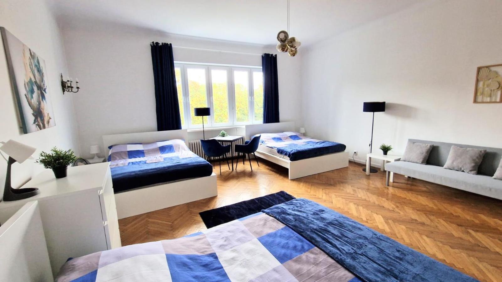 Unikatowe !Sienkiewicza Park Apartament 116 M Off Piotrkowska 3 Bedrooms Łódź Buitenkant foto